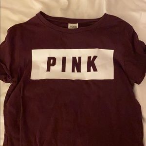 vs pink t shirt